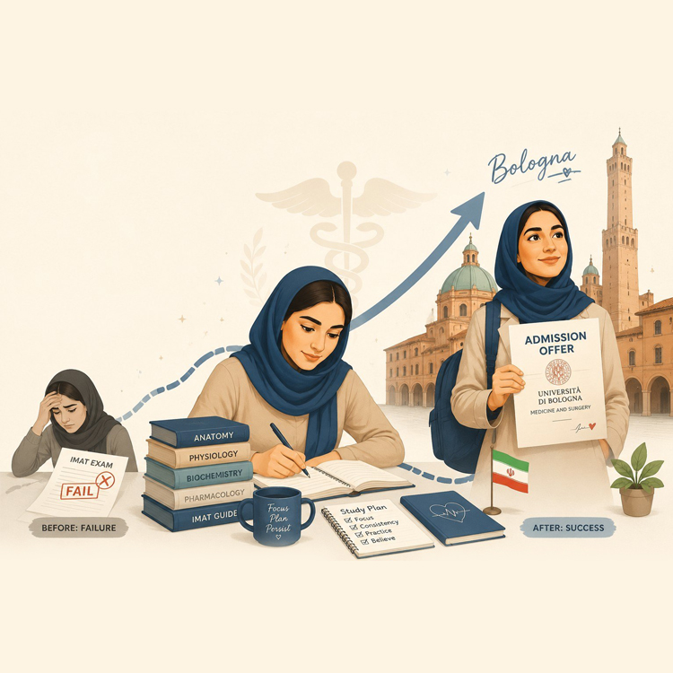 تجربه قبولی در IMAT