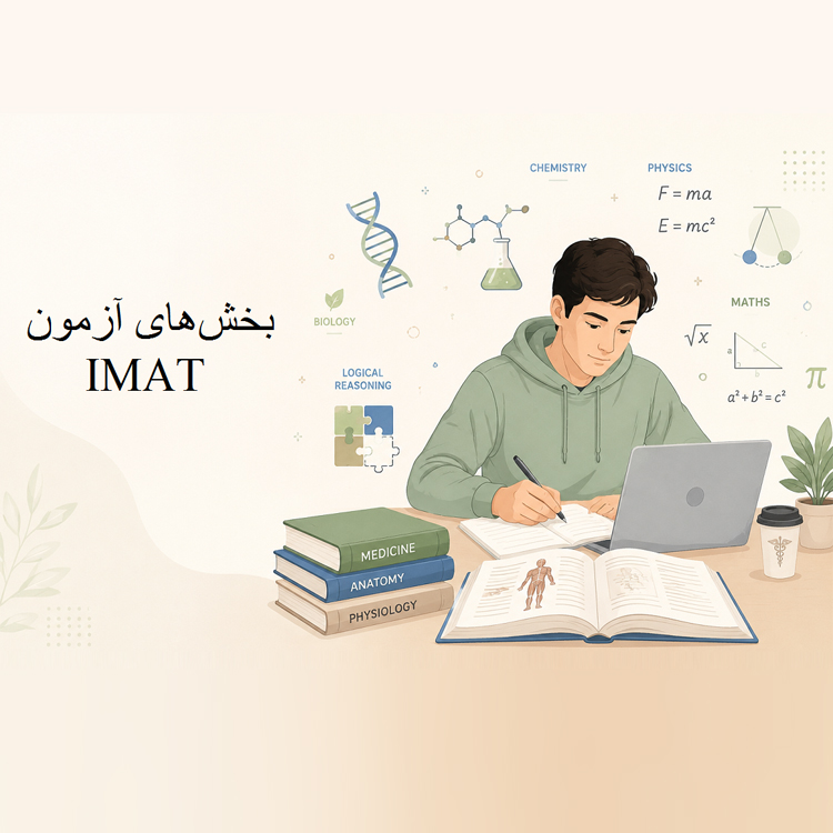 بخش های آزمون IMAT